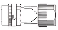 Jeladó csatlakozó - ASD-B3 / ASD-A3 motor oldali 1kw ~ 3kw-ig (1010~1830)