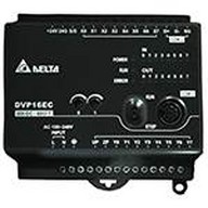 Kompakt PLC 8 DI / 8 DO Tranzisztor NPN, 230VAC, RS485, 2x Nagy seb. pulzus ki - Delta EC3 PLC