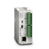 PLC CPU - 8 DI / 4 DO Tranzisztor NPN, Ethernet komm., 24VDC - Delta DVP PLC CPU