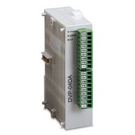 PLC modul - 4 AI , -10~+10V, 0~20mA, 4~20mA, 16bit, bal oldali bővítő modul - Delta DVP PLC modul
