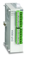 PLC modul - 4 Analóg bemenet / 2 Analóg kimenet, 12-bit, RS485 - Delta DVP PLC modul