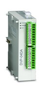 PLC modul - 4 Analóg kimenet, 0~10V, 0mA~+20mA, 12-bit felbontás, RS485 komm. - Delta DVP PLC modul