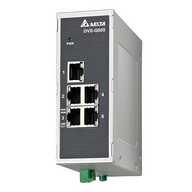 Switch - 5x port 10/100Mbit Ethernet / Profinet / CC-Link IE, 12~48VDC - Delta Hálózati eszközök