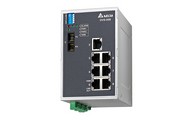 Switch - 8x port 10/100Mbit Ethernet / Profinet / CC-Link IE, 12~48VDC - Delta Hálózati eszközök