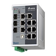 Switch menedzselhető 7x port 100Mbit, 3x port 1Gbit, 3x port SFP, Modbus TCP - Delta Hálózati eszközök