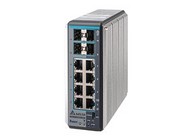 Switch menedzselhető 8x port 1 Gbit, 4x port SFP, 1x Relé kimenet, IPv6, Qos - Delta Hálózati eszközök