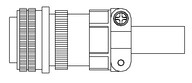 Tápcsatlakozó - Szervomotor oldali ECM-B3 és ECM-A3  (1820~1830-ig)